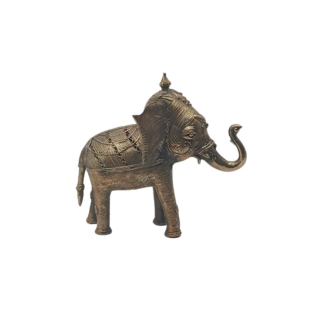 Dhokra Design Elephant