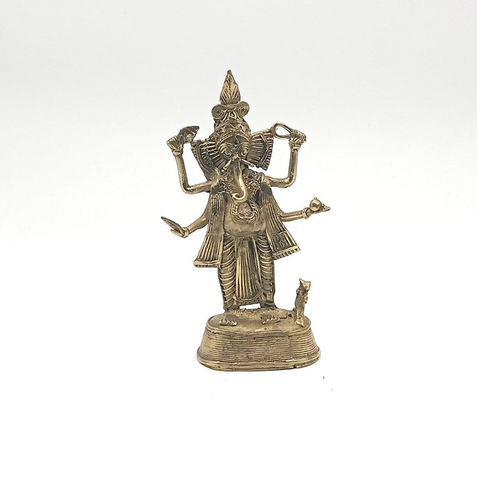Dhokra Standing Ganesh