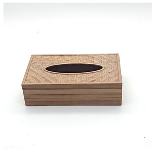 Wood & Bamboo Tissue Box