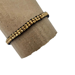 Dhokra Round Beads Bracelet