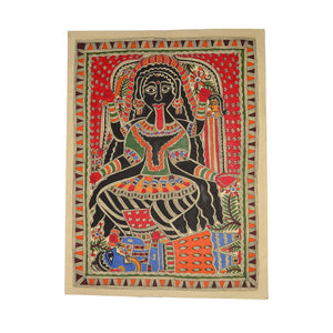 Goddess Kali Madhubani Painting