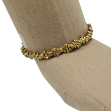 Load image into Gallery viewer, Dhokra Floral Beads Anklet
